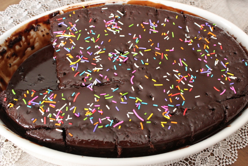 עוגת שוקולד של הבית